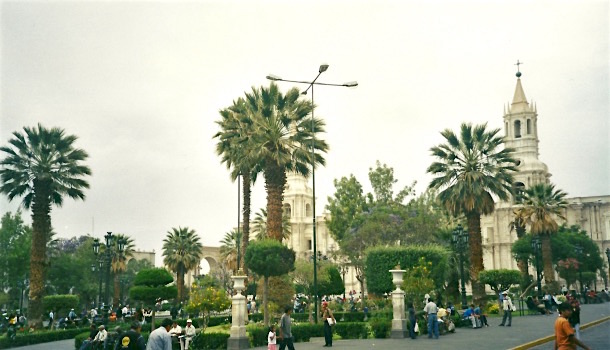 plaza de armas arequipa